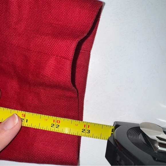 Talbots Red Women's Linen Blend Blazer Size 16 P - Picture 12 of 16